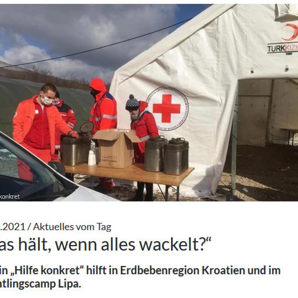 ERF Beitrag Flüchtlingshilfe Lipa